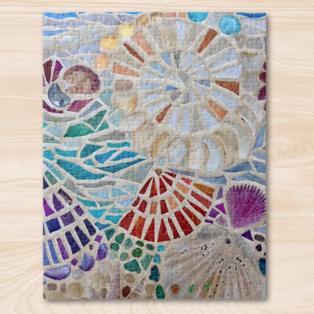 Puzzle Motif de plage de coquillages (Créateur téléchargé)