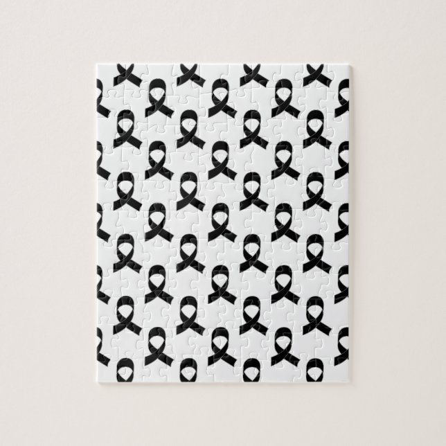 Puzzle Motif de ruban noir (Vertical)