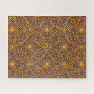 Puzzle Motif de style mandala, décoratif, chic, abstrait