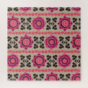 Puzzle Motif de suzanne asiatique : conception traditionn
