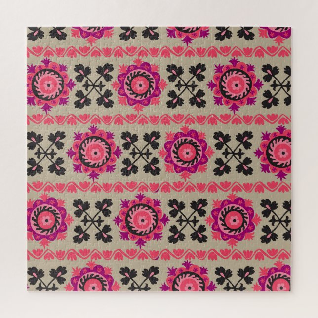 Puzzle Motif de suzanne asiatique : conception traditionn (Vertical)