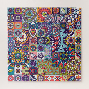 Puzzle Motif de tuile de Mandala