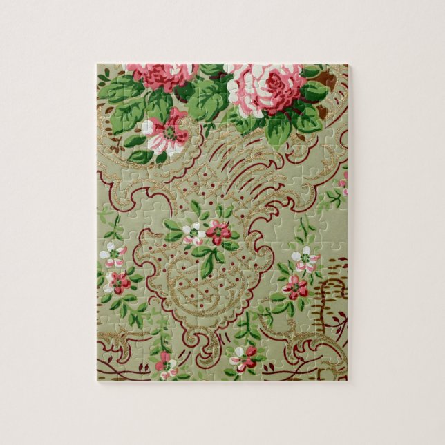Puzzle Motif floral vintage (Vertical)
