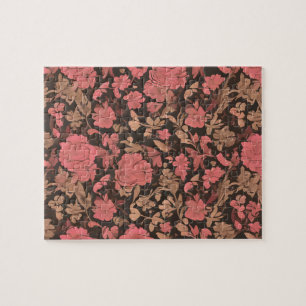 Puzzle Motif Floral vintage Aux Couleurs Pastel Fleurs