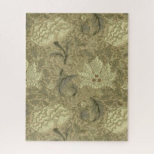 Puzzle Motif floral William Morris Windrush : Vintage