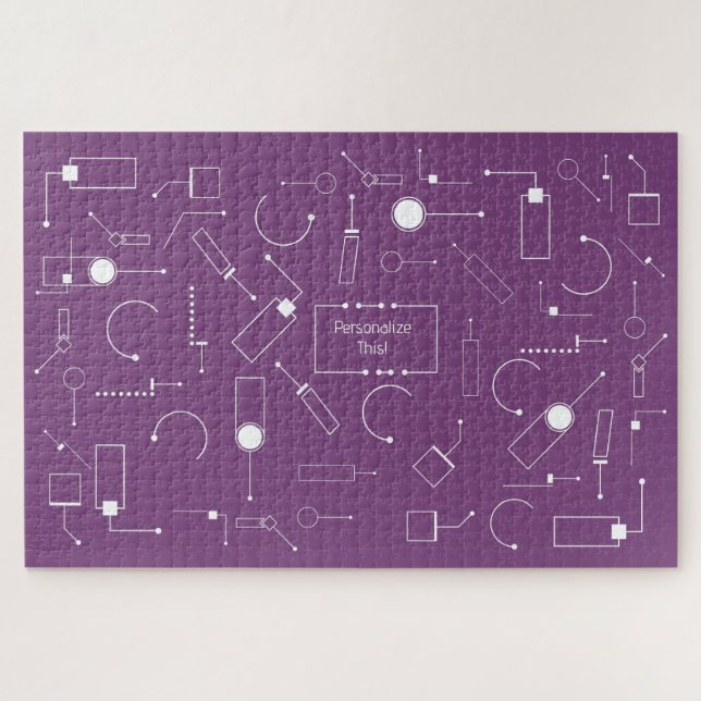 Puzzle Motif futuriste : Mulberry 004 (Horizontal)