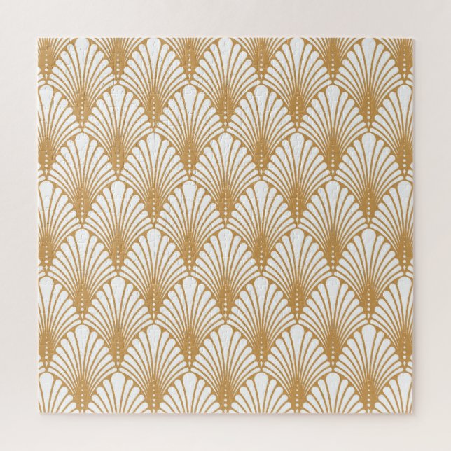 Puzzle Motif géométrique arabesque vintage sans couture (Vertical)