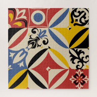 Puzzle Motif géométrique Rétro Seites Azulejos