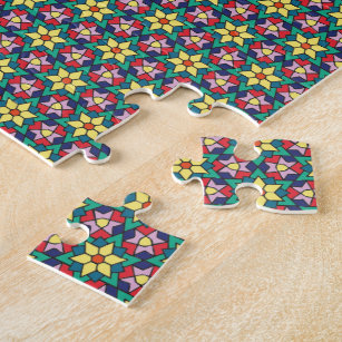 Puzzle Motif géométrique traditionnel islamique
