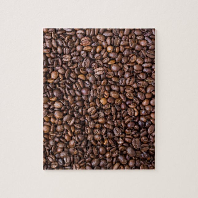 Puzzle Motif grains de café (Vertical)