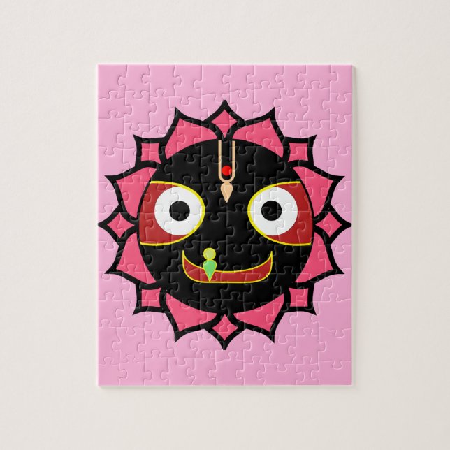 Puzzle Motif indien de Krishna d'amusement (Vertical)