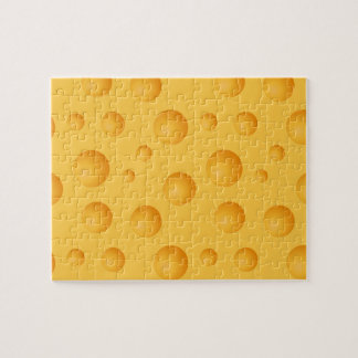 Puzzle Motif jaune de fromage
