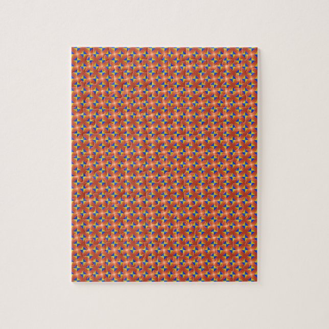 Puzzle Motif moderne abstrait sans couture difficile à ré (Vertical)