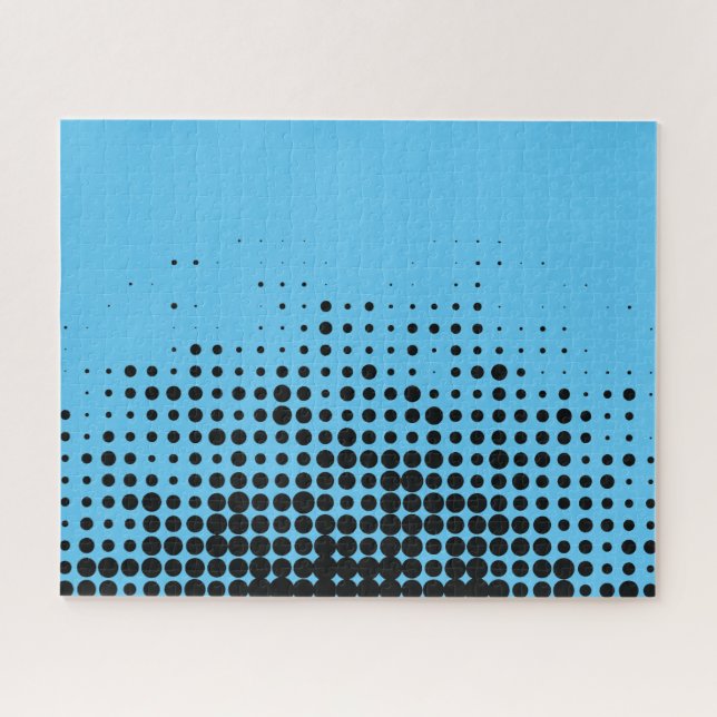 Puzzle Motif moderne, ludique, urbain géométrique (Horizontal)