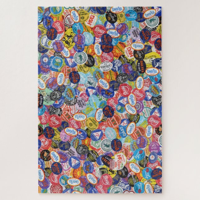 Puzzle Motif Montage Sticker Fruit (Vertical)