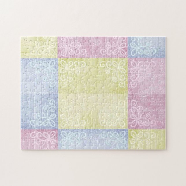 Puzzle Motif Patchwork (Horizontal)