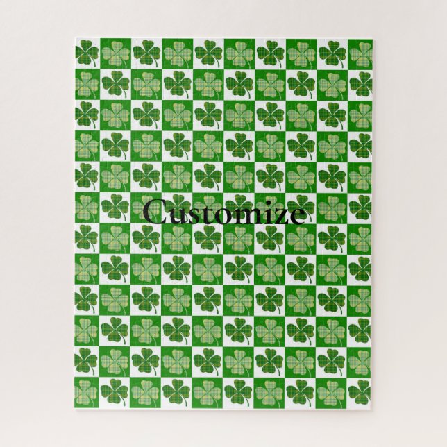 Puzzle Motif shamrock Thunder_Cove (Vertical)