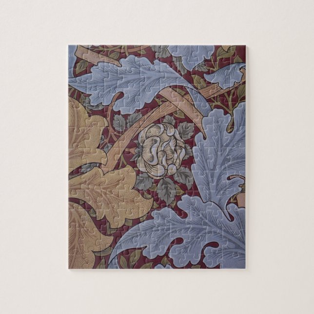 Puzzle Motif St. James Acanthus de William Morris (Vertical)