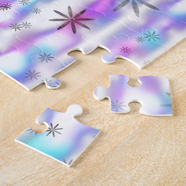 Puzzle Motif Vagues Étoilées Oniriques (Côté)