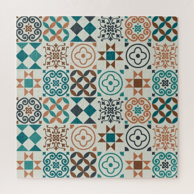 Puzzle Motif Vintage classique (Vertical)