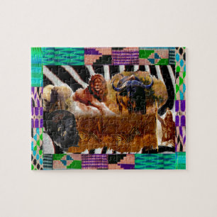 Puzzle "Motifs d'Afrique"