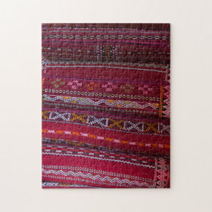 Puzzle Motifs de Coussin en Tissu