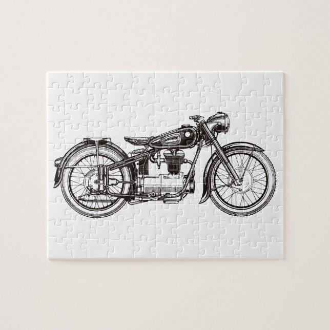 Puzzle Moto classique III (Horizontal)