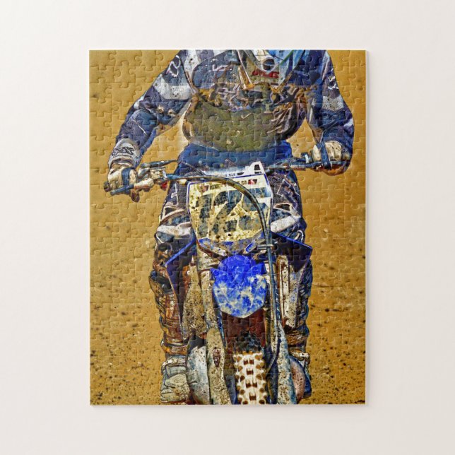 Puzzle Moto-X Champ Designer #Cadeau (Vertical)