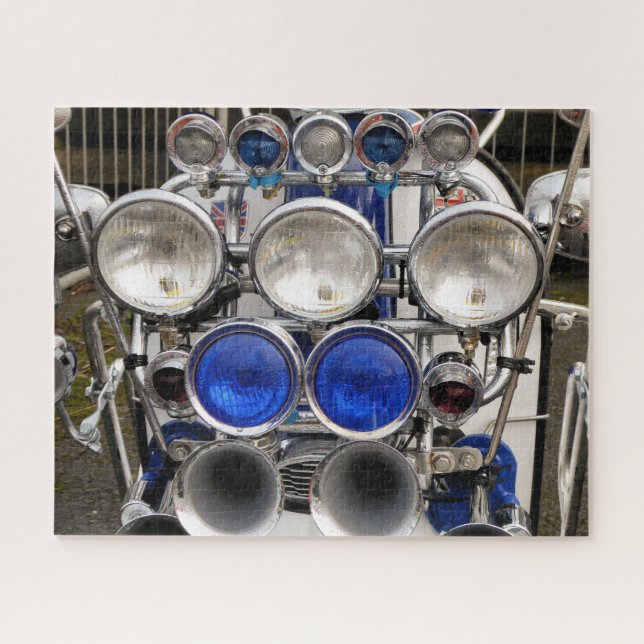 PUZZLE MOTOR SCOOTER (Horizontal)