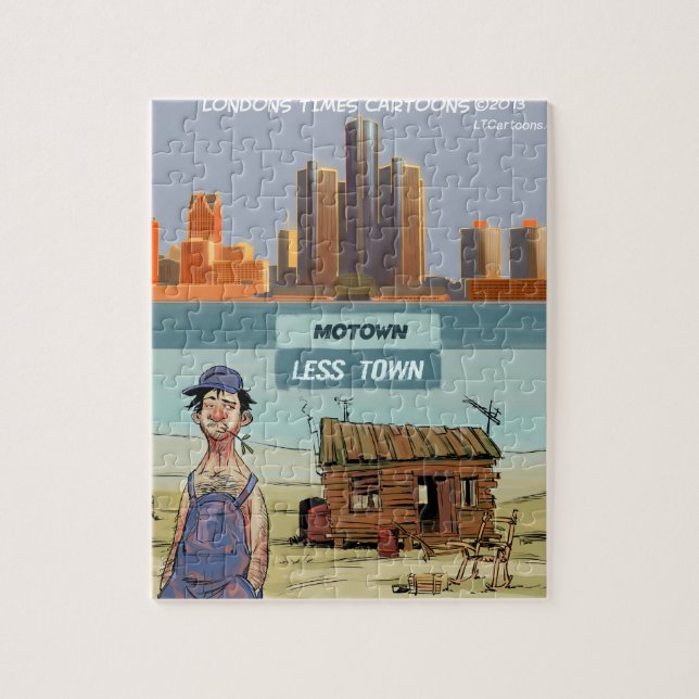 Puzzle Motown LessTown Funny (Vertical)