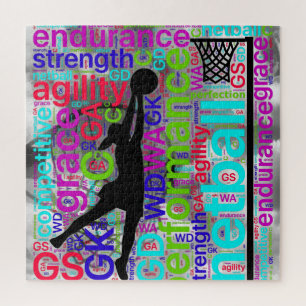 Puzzle Mots Inspirationnels Positions Du Lecteur Netball