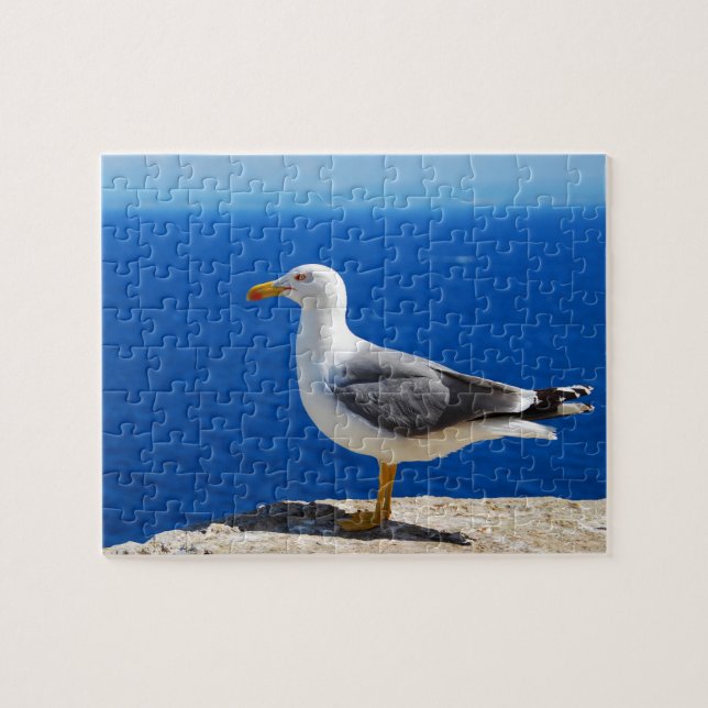 Puzzle Mouette à la plage (Horizontal)