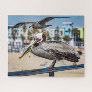 Puzzle Mouette Photobombe Photo de Portrait,