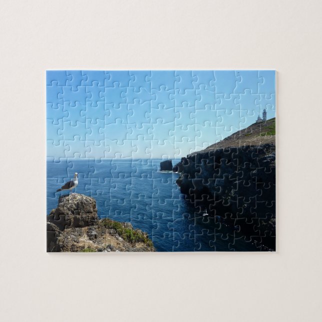 Puzzle Mouette sur l'île d'Anacapa dans les Channel Islan (Horizontal)