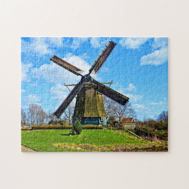 Puzzle Moulin à vent hollandais Moulin à vent Historique  (Horizontal)