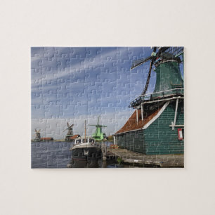 Puzzle Moulin à vent, Zaanse Schans, Hollande, Pays-Bas