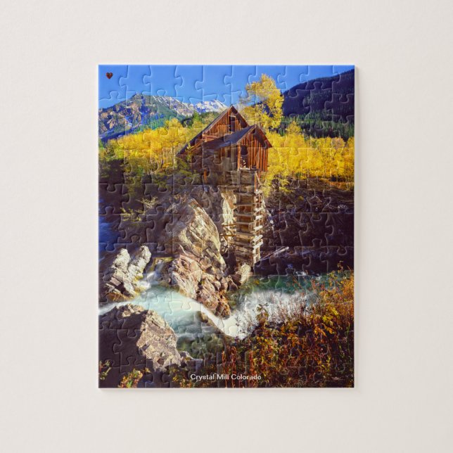 Puzzle Moulin de cristal Colorado. (Vertical)