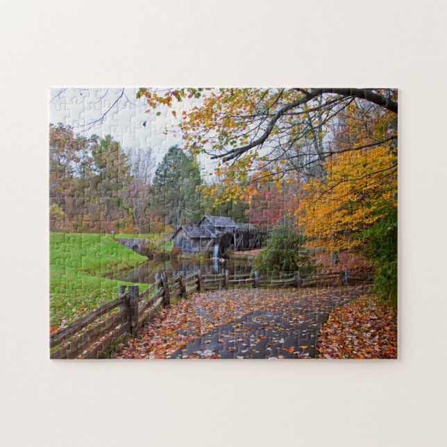 Puzzle Moulin de Mabry en automne (Horizontal)
