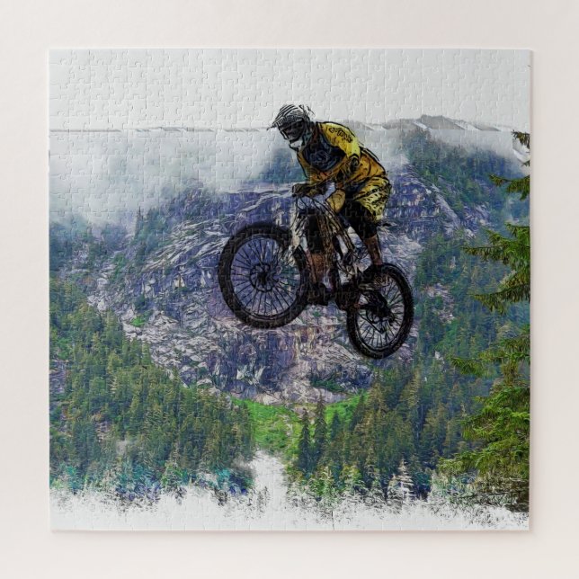 Puzzle Mountain Air BMXer - BMX Rider  (Vertical)