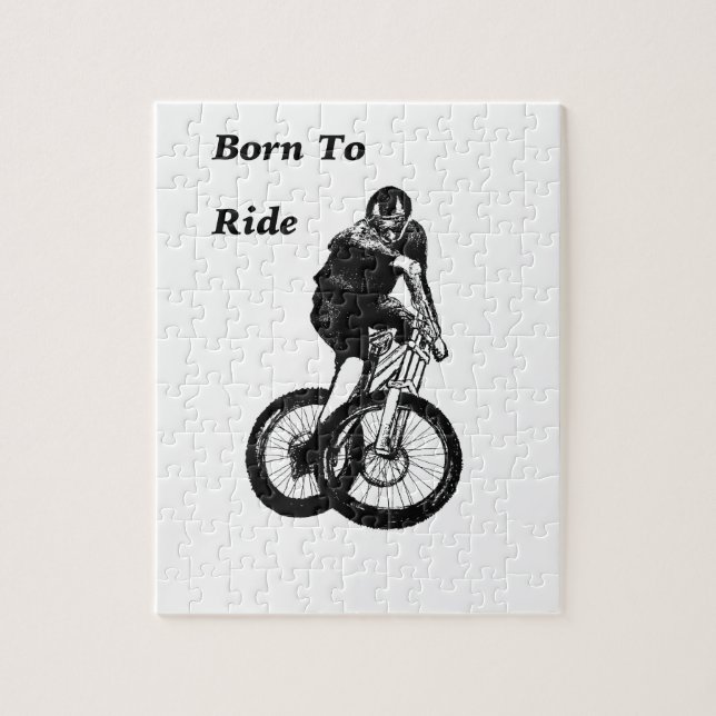 Puzzle Mountain Biker MTB CYCLIST CYCLIST Cyclo cross (Vertical)