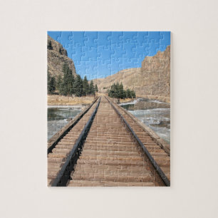 Puzzle Mountain Railroad - 8x10 - 110 pcs