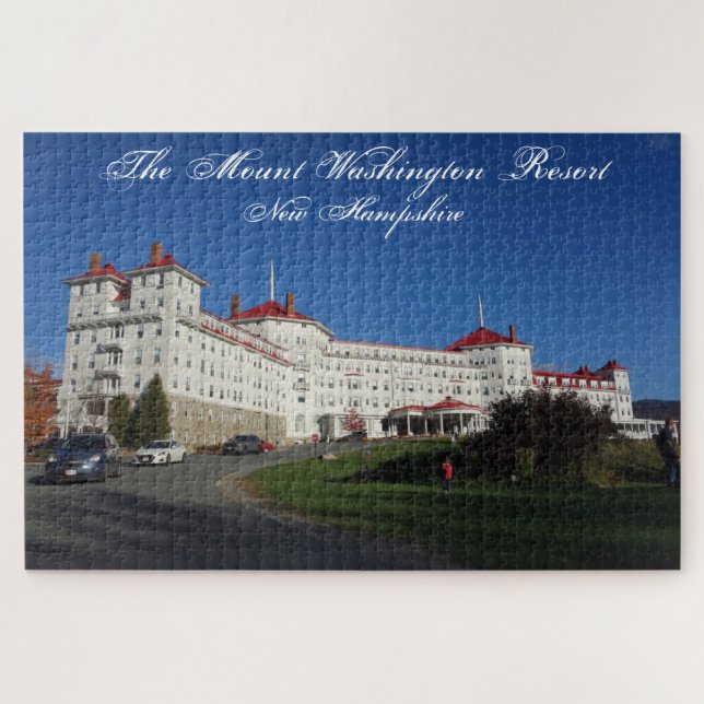 Puzzle Mountain Washington Resort New Hampshire Jigsa (Horizontal)