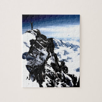 Puzzle Mountaineer Achievement Snow Winter