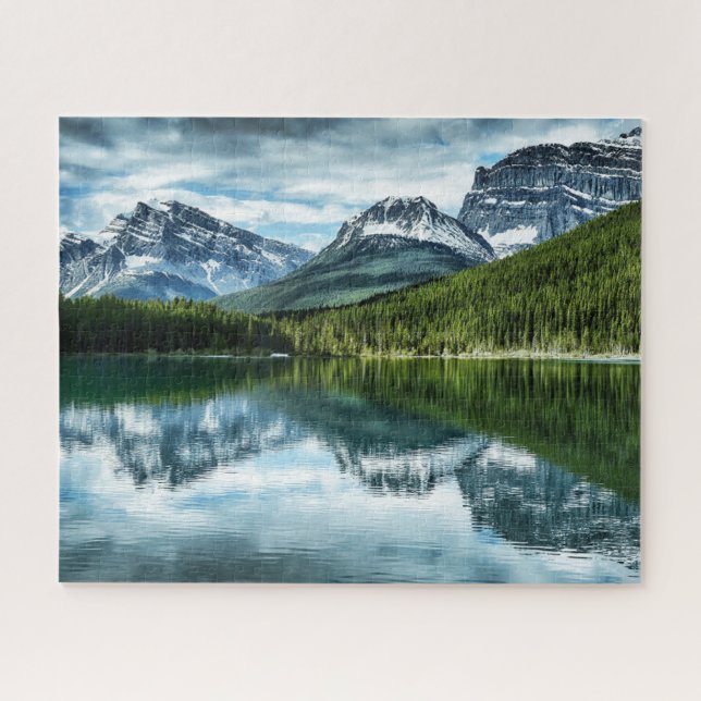 Puzzle Mountains | Canadian Rockies, Alberta Canada (Horizontal)