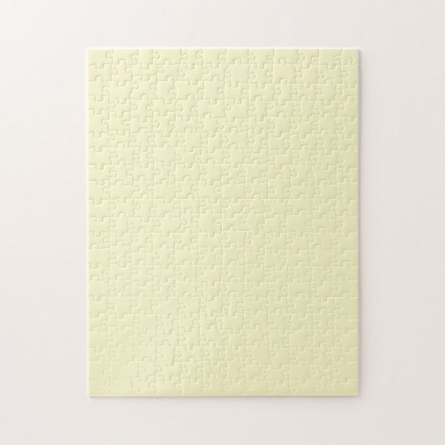 Puzzle Mousseline de citron couleur unie (Vertical)