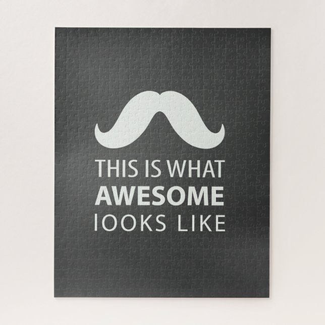 Puzzle Moustache Incroyable (Vertical)