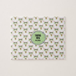 Puzzle Mouton blanc souple
