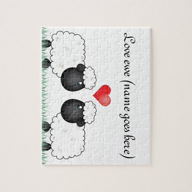 Puzzle Moutons de brebis d'amour (Vertical)