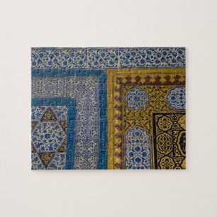 Puzzle Moyen-Orient Turquie et ville d'Istanbul avec le