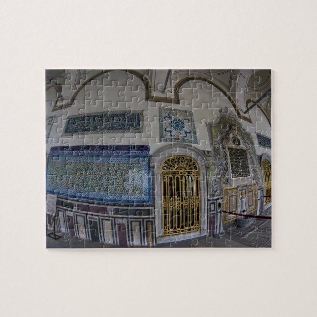 Puzzle Moyen-Orient Turquie et ville d'Istanbul avec les  (Horizontal)